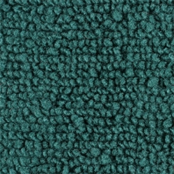 1965-68 Mustang Convertible Nylon Kick Panel Carpet (Turquoise)